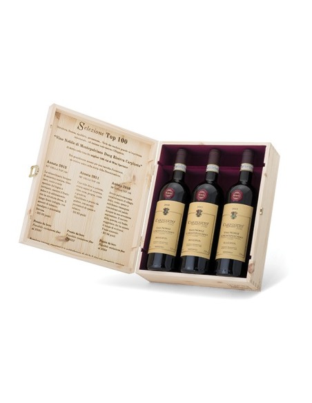 Top 100 WS CARPINETO Vino Nobile Di Montepulciano Riserva 2010/2011/2013