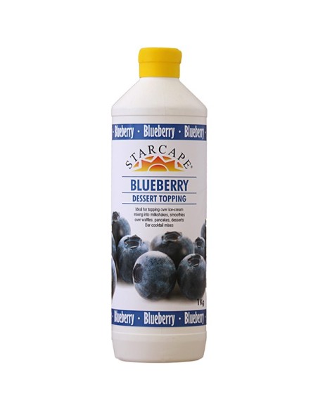 Starcape Cocktail Mix & Dessert Topping BLUEBERRY (6 X  1kg)