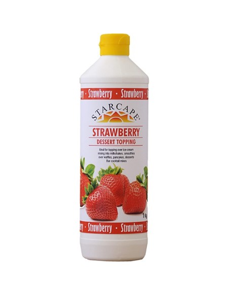STARCAPE Cocktail Mix & Dessert Topping STRAWBERRY (6 X 1kg)