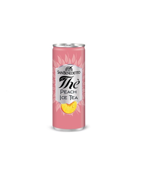 San Benedetto Ice Tea PEACH CAN 33cl (12x33cl) Pack
