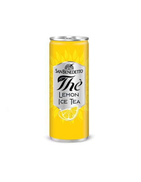 San Benedetto Ice Tea LEMON CAN 33cl (12x33cl) Pack